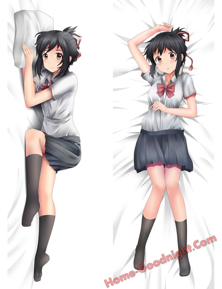 Mitsuha Miyamizu - Your Name Japanese anime body pillow anime hugging pillow case